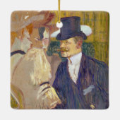 Toulouse-Laurec – ルージュのイギリス人 セラミックオーナメント (裏面)