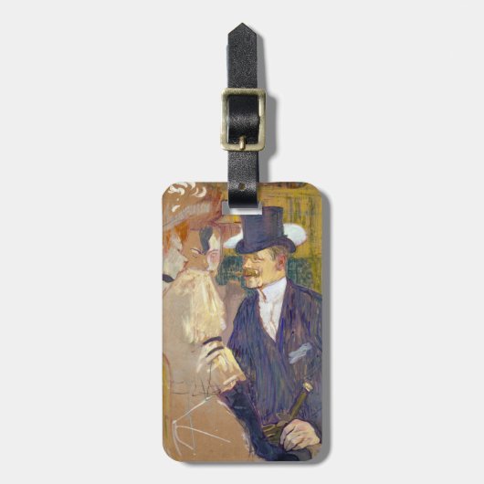 Toulouse-Laurec – ルージュのイギリス人 ラゲッジタグ (正面縦)