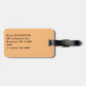 Toulouse-Laurec – ルージュのイギリス人 ラゲッジタグ (裏面横)