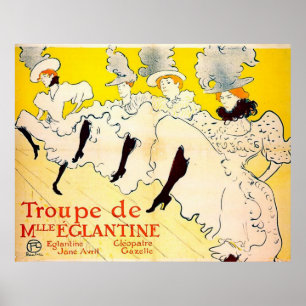 Toulouse-Lautrec Art Nouveau Poster ポスター