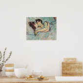 Toulouse-Lautrec - In Bed, The Kiss ポスター (キッチン)