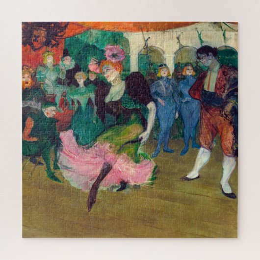 Toulouse-Lautrec - Marcelle Lender, Dancing Bolero ジグソーパズル (縦)