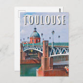 Toulouse Photo Vintage  ポストカード (正面/裏面)