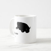 Toupeeのコップ コーヒーマグカップ (正面左)