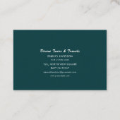 Tour and Travel Agent Antigua Half Moon Bay Photo  名刺 (裏面)