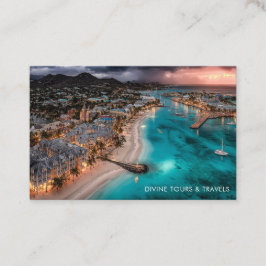 Tour and Travel Agent Antigua Half Moon Bay Photo  名刺