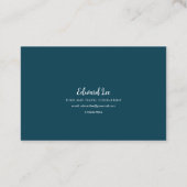 Tour and Travel exquisite  photo location  名刺 (裏面)