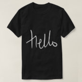 Tour Confetti Hello (White) ADELE Tシャツ (デザイン正面)