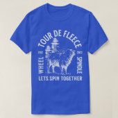 Tour de Fleece Fiber for Spinning Wheels Handspinn Tシャツ (デザイン正面)