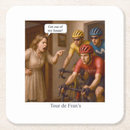 Tour de Fran’s スクエアペーパーコースター