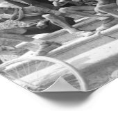 Tour De France -ヴィンテージ休憩 ポスター (角)