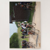 Tour de France 1903ファーストレースカラーレドゥックス ジグソーパズル (縦)