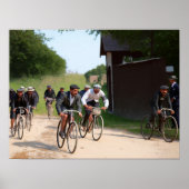 Tour de France 1903ファーストレースカラーレドゥックス ポスター (正面)