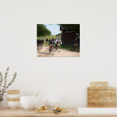 Tour de France 1903ファーストレースカラーレドゥックス ポスター (キッチン)