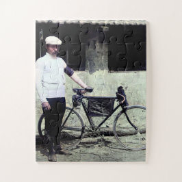 Tour De France 1903年に優勝したモーリス・ガリンがカラー化 ジグソーパズル