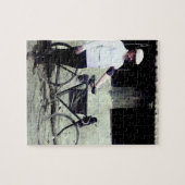 Tour De France 1903年に優勝したモーリス・ガリンがカラー化 ジグソーパズル (横)