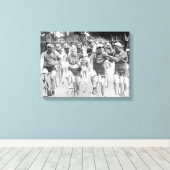 Tour De France 1920s キャンバスプリント (インサイチュ (ウッドフロア))