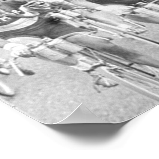 Tour De France 1920s ポスター (角)