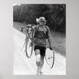 Tour de France 1928ジュストイタリアン・セルッティ難破船 ポスター