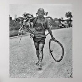 Tour de France 1928 Stage 7 Italian Giusto Cerutti ポスター