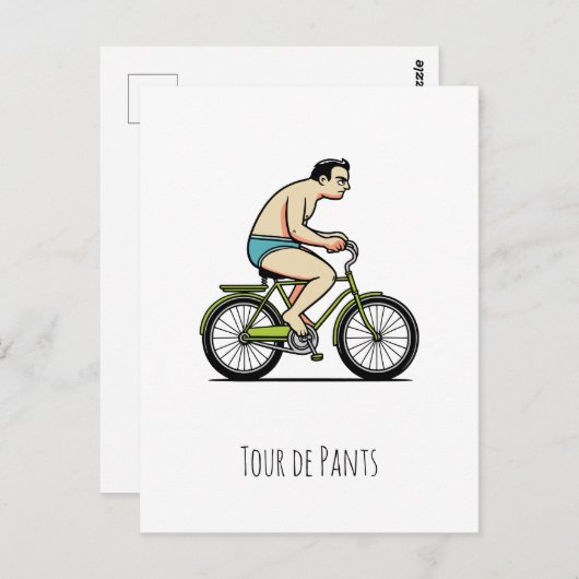 Tour de pants ポストカード (正面/裏面)