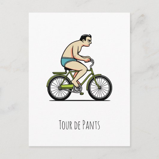 Tour de pants ポストカード (正面)