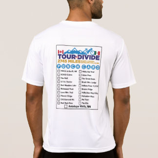 Tour DivideパンチカードTシャツ Tシャツ