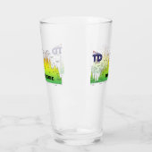 Tour Divide立面図プロファイル点ガラス タンブラーグラス (左)