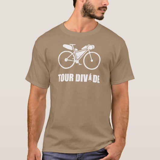 Tour Divide Bikepacking Tシャツ (正面)