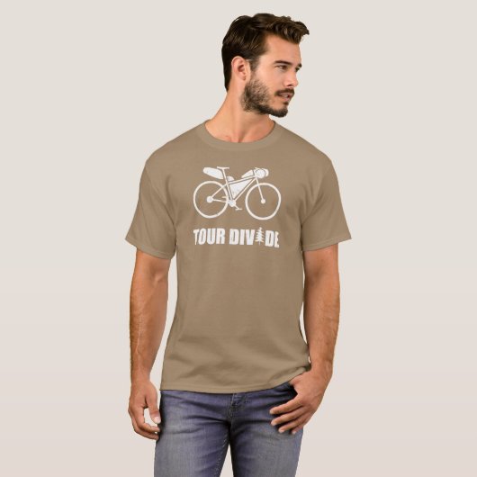 Tour Divide Bikepacking Tシャツ (正面フル)