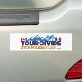 Tour Divide Bumperステッカー バンパーステッカー (車上)