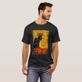 Tour Du C Noir Black Cat For Halloween Tシャツ (正面フル)
