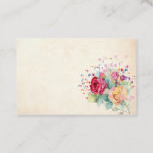 Tour Eiffel 名刺 (裏面)