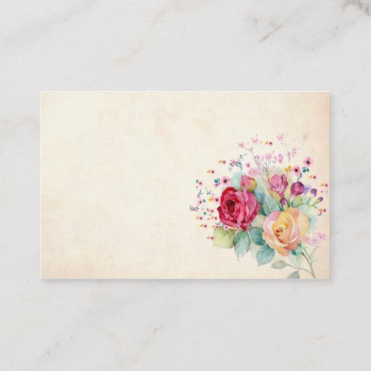 Tour Eiffel 名刺 (裏面)