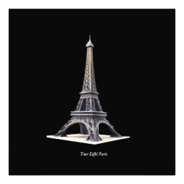 Tour Eiffel Paris France フォトプリント