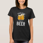 Tour Guide Fueled By Beer Tourist Guide Beer Drink Tシャツ (正面)