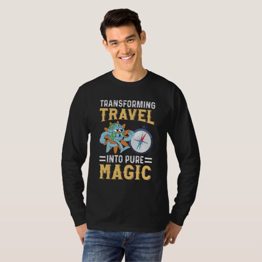 Tour Guide Transforming Travel Into Pure Magic Tシャツ (正面フル)