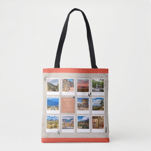 Tour of Santa Fe logo tote bag トートバッグ (正面)