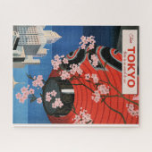 Tour Tokyo, Japan, travel poster, ジグソーパズル (横)