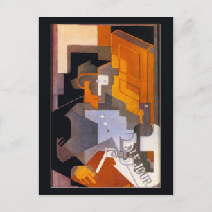 TouraineのMan by Juan Gris ポストカード