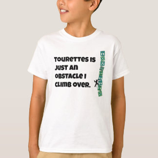 Tourettesはちょうど障害です Tシャツ