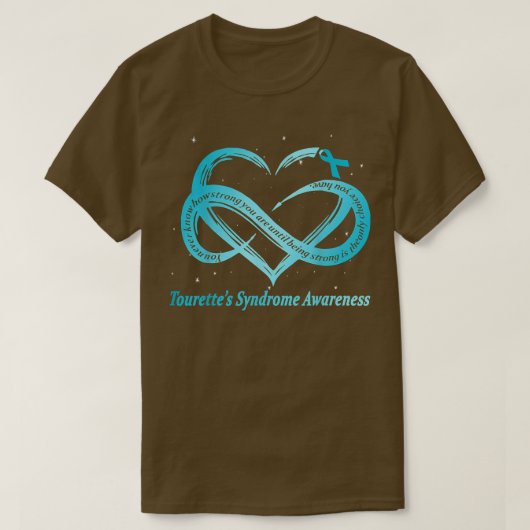 Tourette's Syndrome Warrior Tシャツ (デザイン正面)