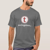 TouringPlans.comのロゴのTシャツ Tシャツ (正面)