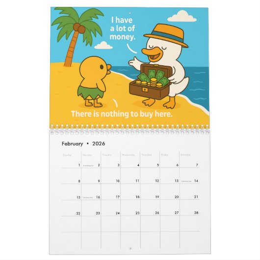 Tourist カレンダー (2月 2026)