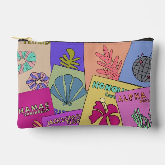 TOURIST BROCHURES  アクセサリーポーチ (正面)