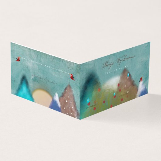 Tourist Guide Business Card 名刺 (外部)