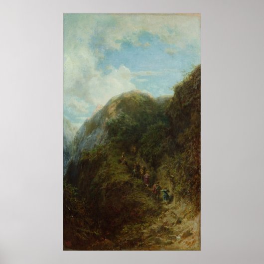 Tourists in the Mountain ポスター (正面)