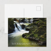 Tourmakeady アイルランドの滝 ポストカード (正面/裏面)