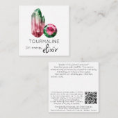 *~* TOURMALINE Elixir crystal AP64フラットノートカード ノートカード (正面/裏面)