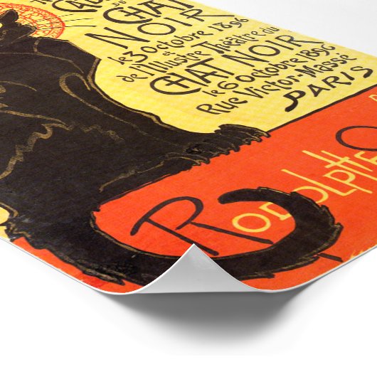 Tournée du Chat Noir ポスター (角)